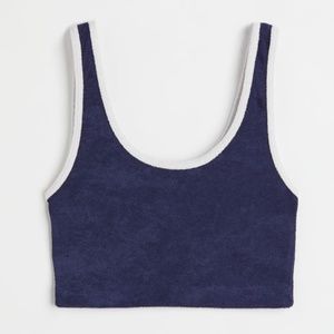 Sleeveless Terry Top